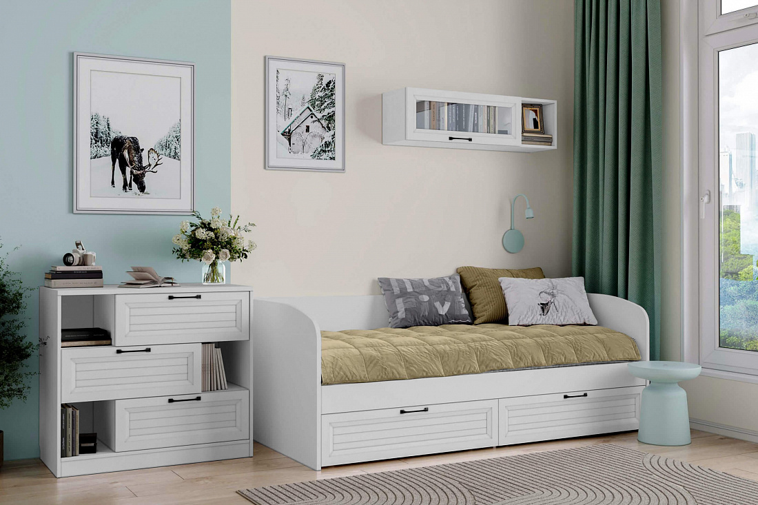 Кровать односпальная Фьорд