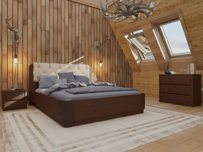Кровать Wood Home 2 с подъемным механизмом Орматек