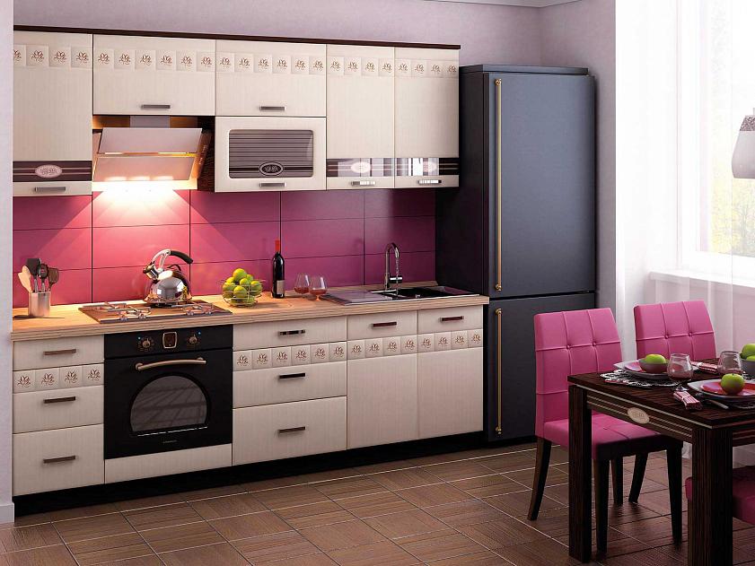Кухонный гарнитур Аврора 19 (ширина 240 см)