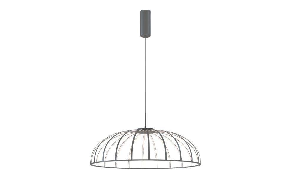 Подвесная люстра Vertex (серый) D800*H550/1950 LED*70W Ангстрем
