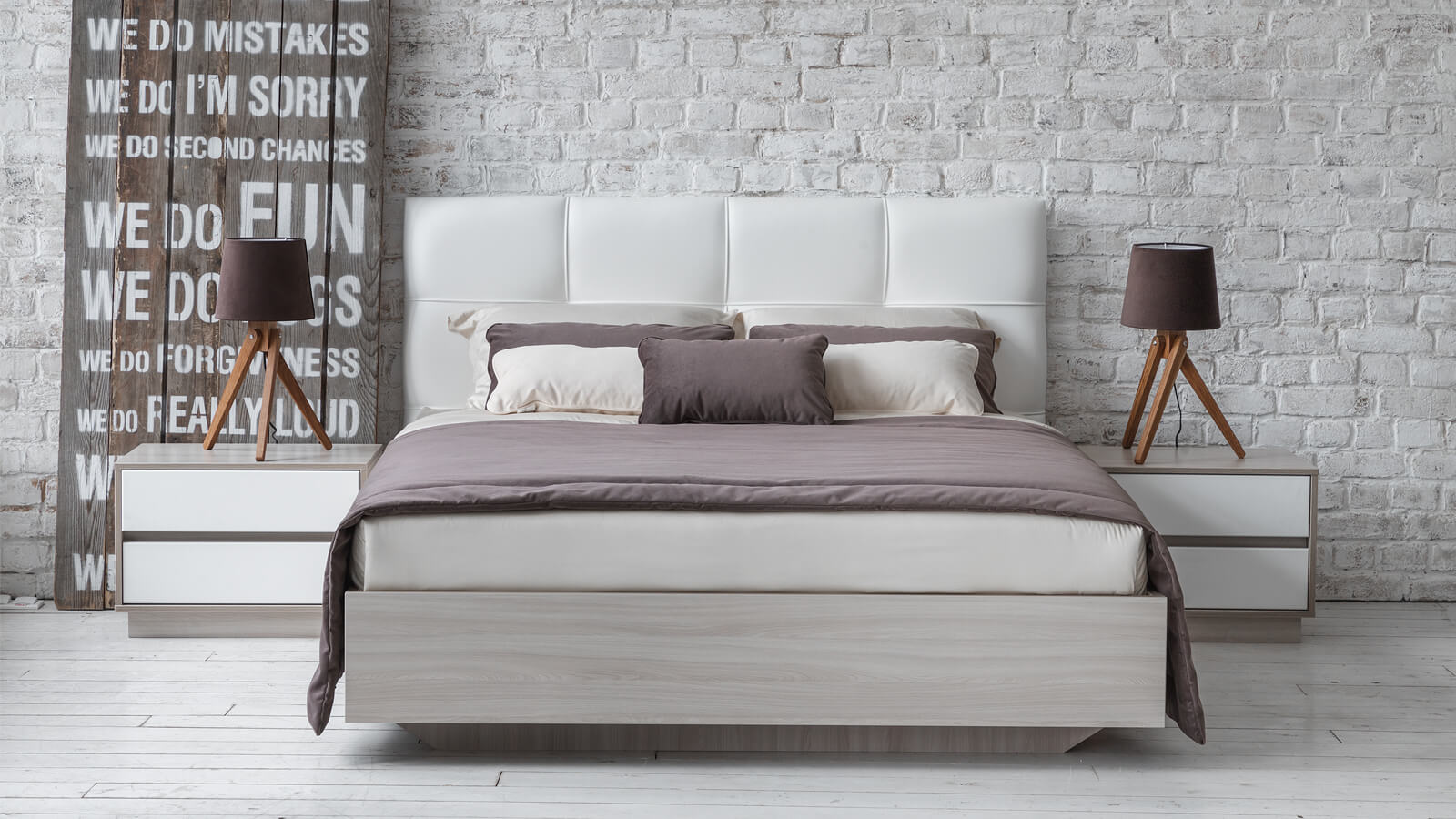 Кровать c подъемным механизмом CRISTY Cream White