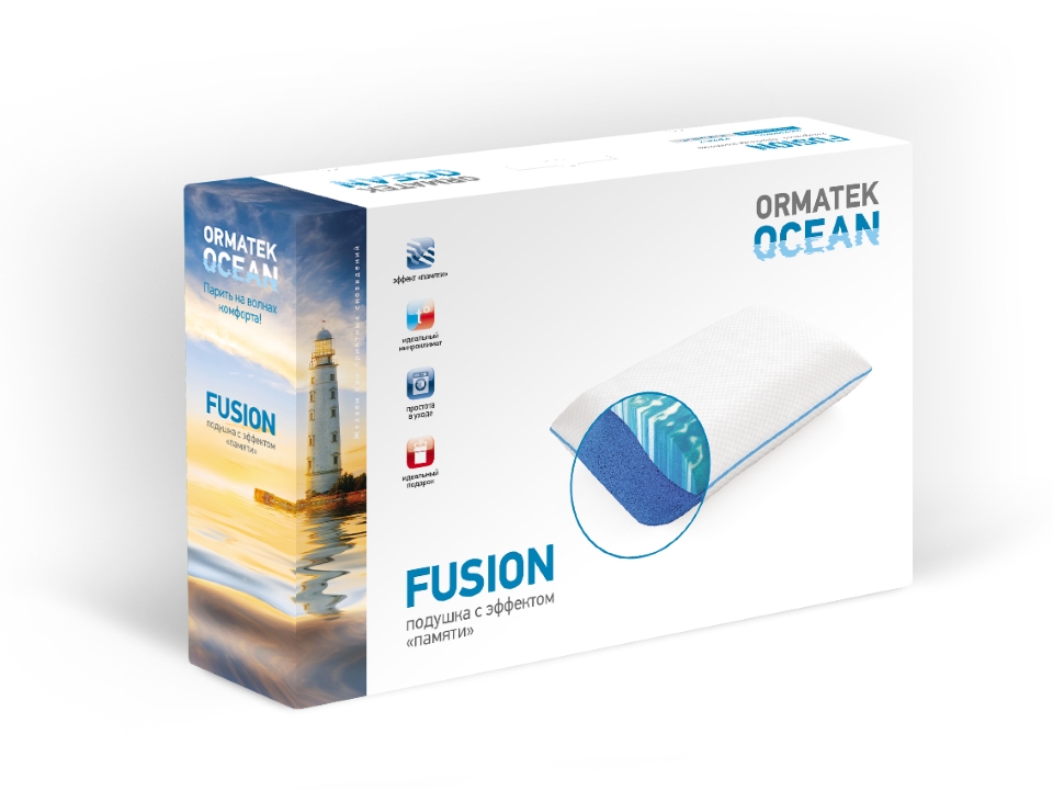 Подушка Ocean Fusion L Орматек