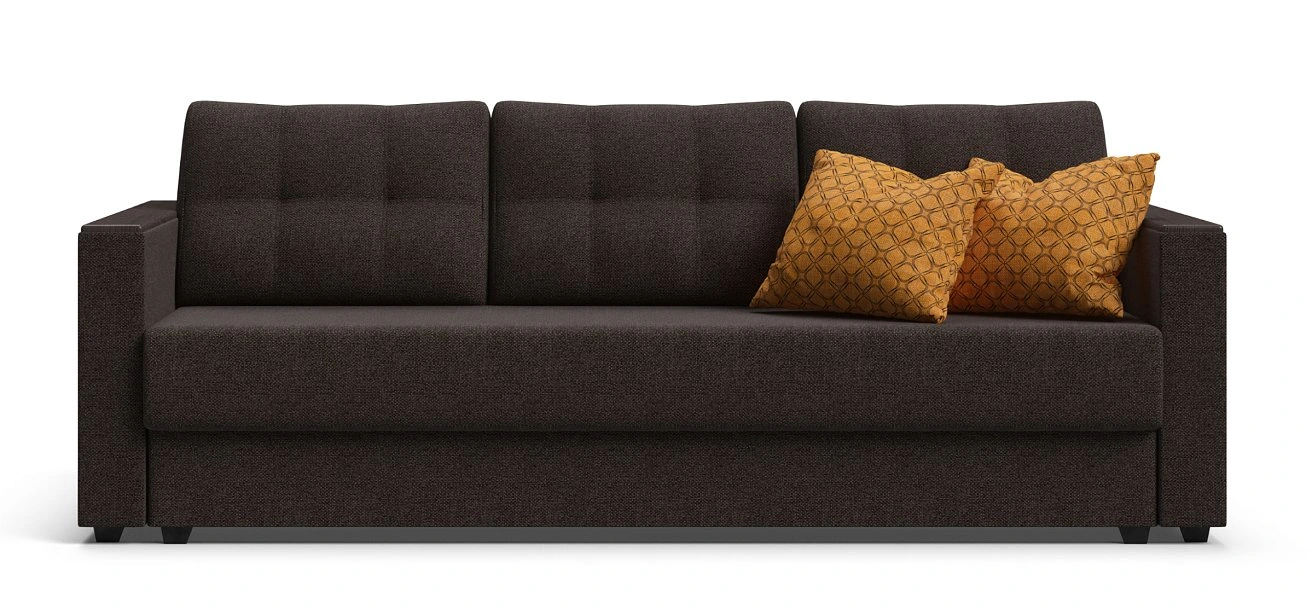 Диван Атланта Рогожка Мальмо шоколад