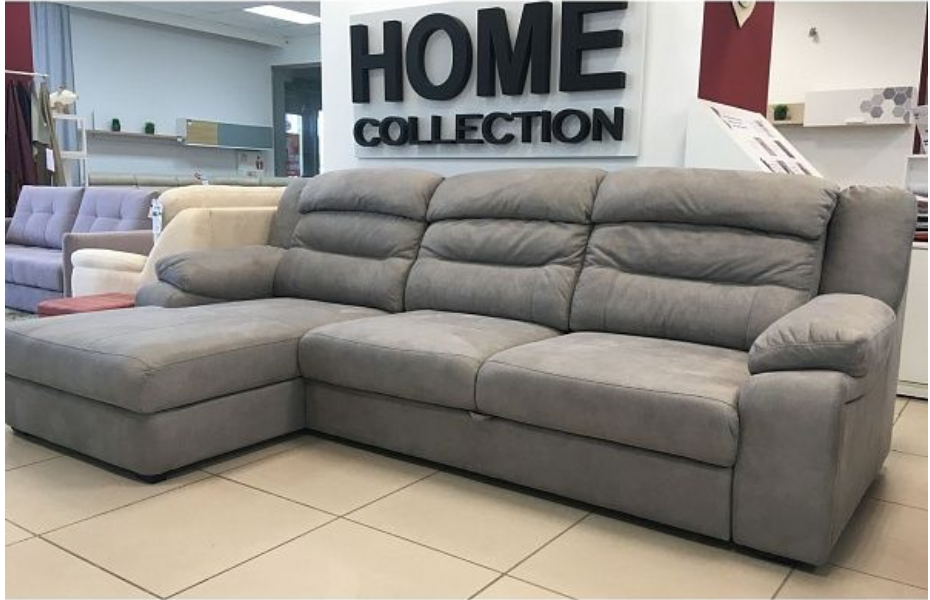 Угловой диван Модульный Денвер с канапе, , Ткань Morello Slate Home Collection