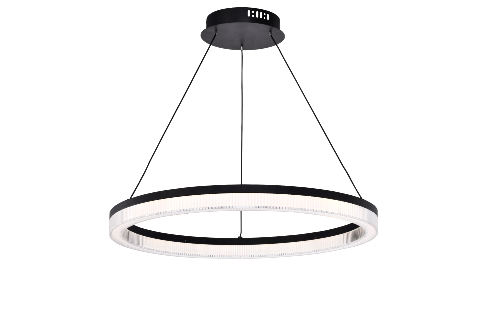 Подвесная люстра Cirkler (чёрный) D600*H100/1500 LED*30W Ангстрем