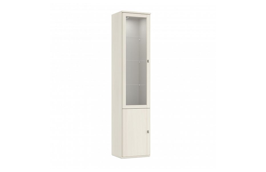 ШКАФ-ВИТРИНА СО СТЕКЛЯННЫМИ ПОЛКАМИ ELEGANTE LE4372.1 Dятьково Design - ДЯТЬКОВО