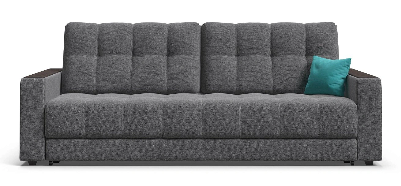 Диван Босс Рогожка Мальмо серый