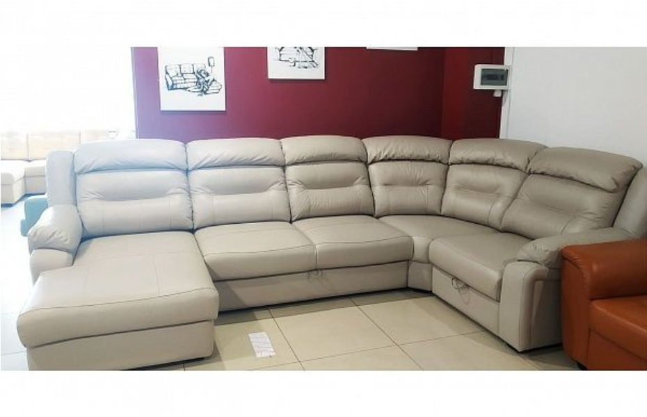 Угловой диван Модульный Денвер угол с тумбой 75, , Кожа Home Collection