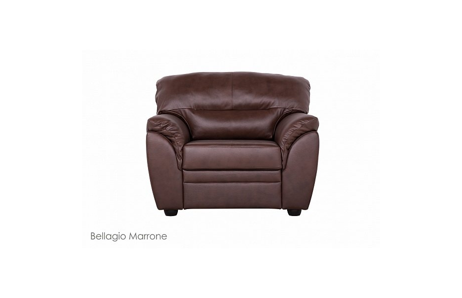 Кресло "Атлантик", Кожа Bellagio Marrone Home Collection