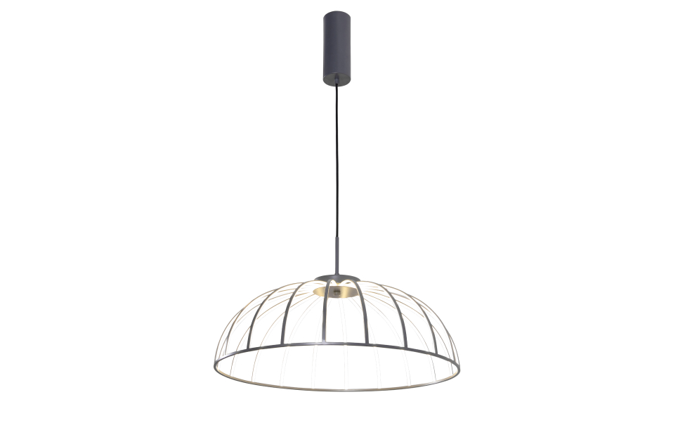 Подвесная люстра Vertex (серый) D600*H500/1900 LED*60W Ангстрем