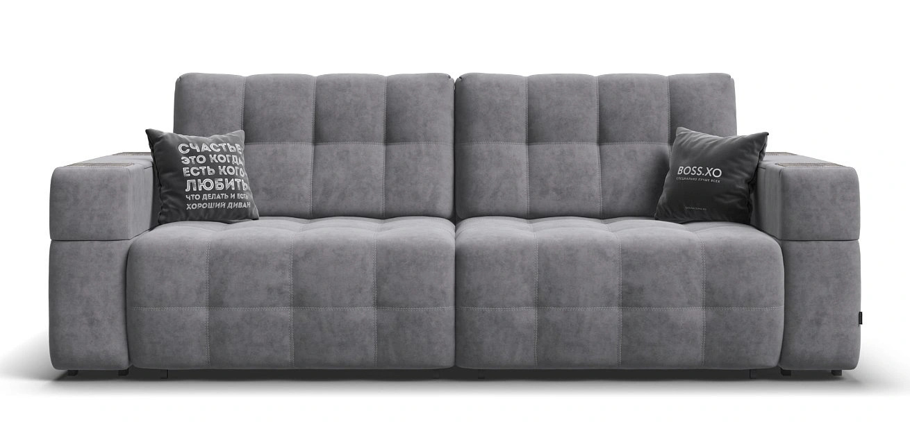 Диван Босс ХО Велюр Роял агат / Камень