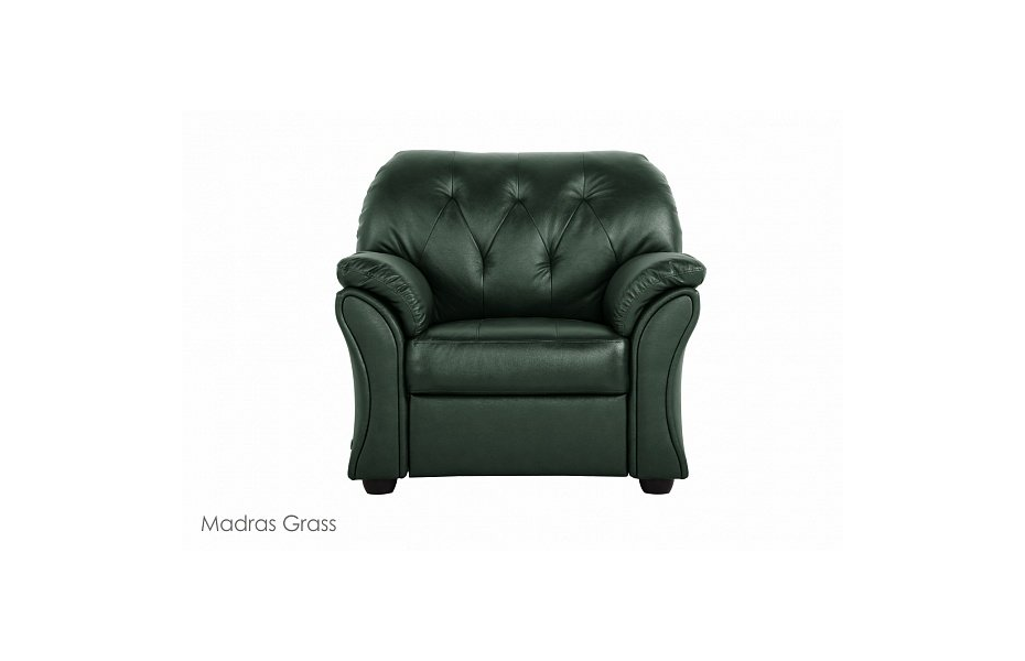 Кресло "Ванкувер" , Кожа Madras Grass Home Collection