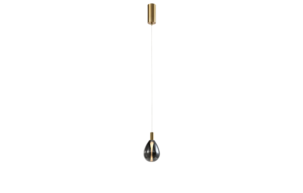 Подвес Hopper (дымчато-серый) D150*H390/1890 LED*4.3W Ангстрем