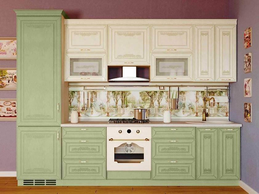 Кухонный гарнитур Оливия 38 (ширина 300 см) 