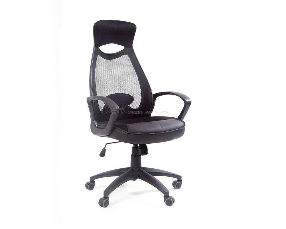 Кресло руководителя 840 black CH Жак