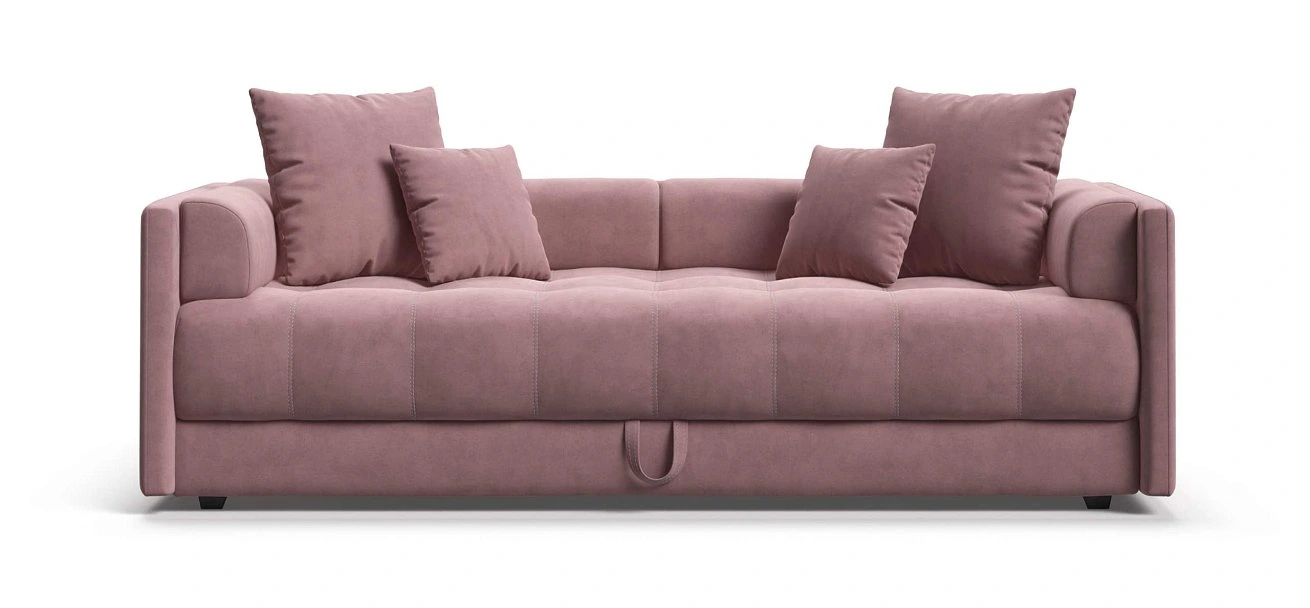 Тахта Босс Велюр Монолит розовый