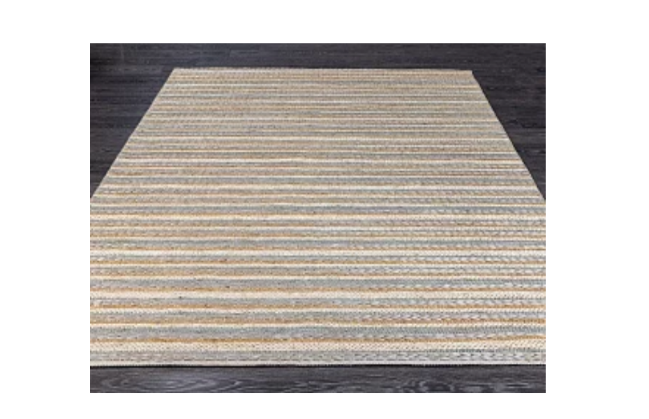 Индийский ковер из джута «JUTE MODERN» NATURAL-SILVER Мир ковров