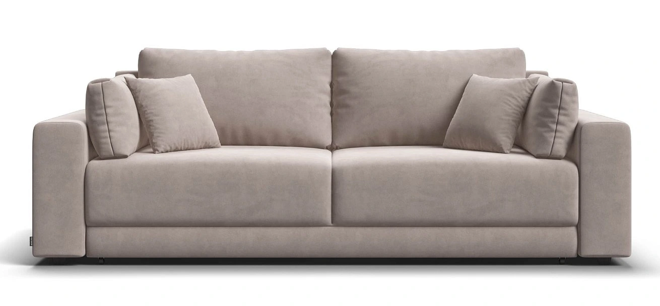 Диван Босс Прайм Велюр Монолит латте