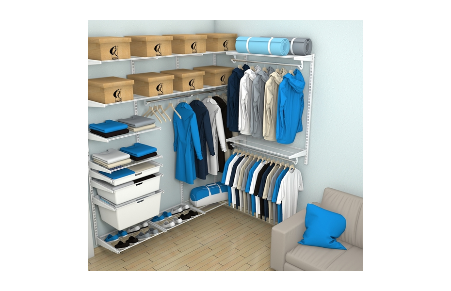 Гардеробная №22, белая.