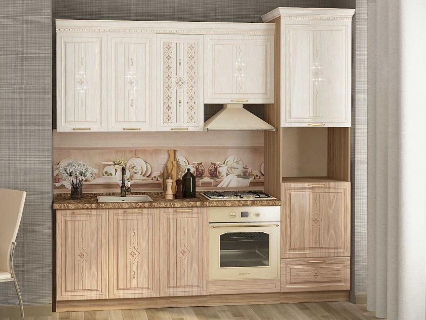 Кухонный гарнитур Шарлотта 13 (ширина 240 см) 