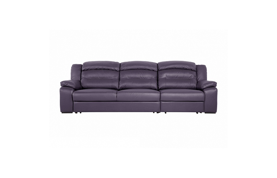 Диван Модульный Денвер 3 р , Фиолетовый, Кожа Bellagio Lavender