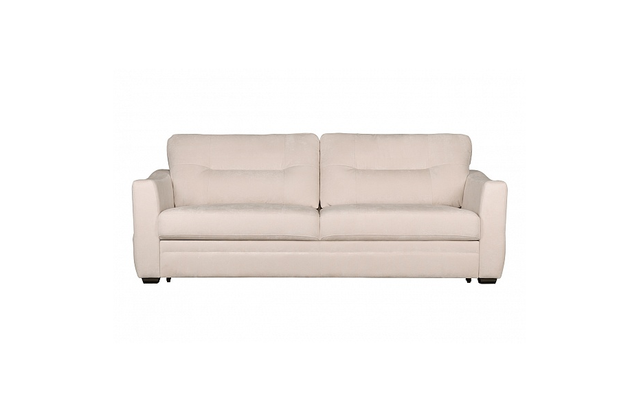 Диван Хьюстон 3 р, Белый, Ткань Velvet Lux 01 Home Collection