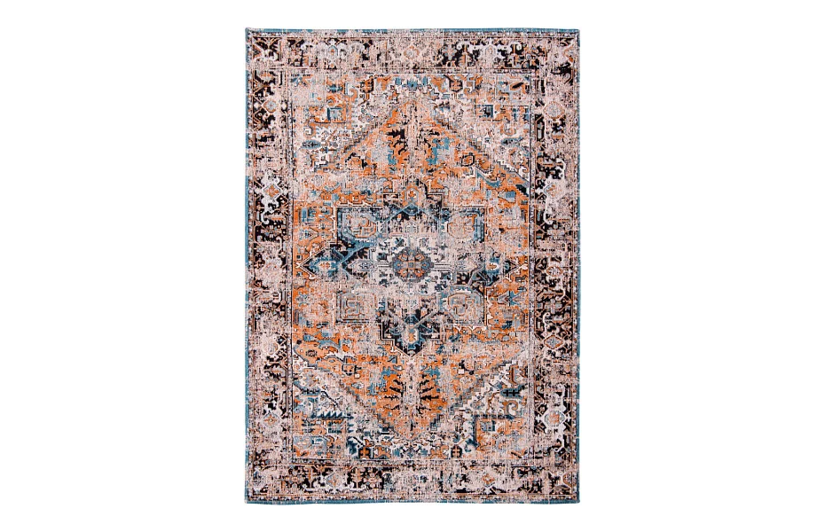 Бельгийский ковер из хлопка «ANTIQUARIAN» 8705-SER-ORANGE Мир ковров