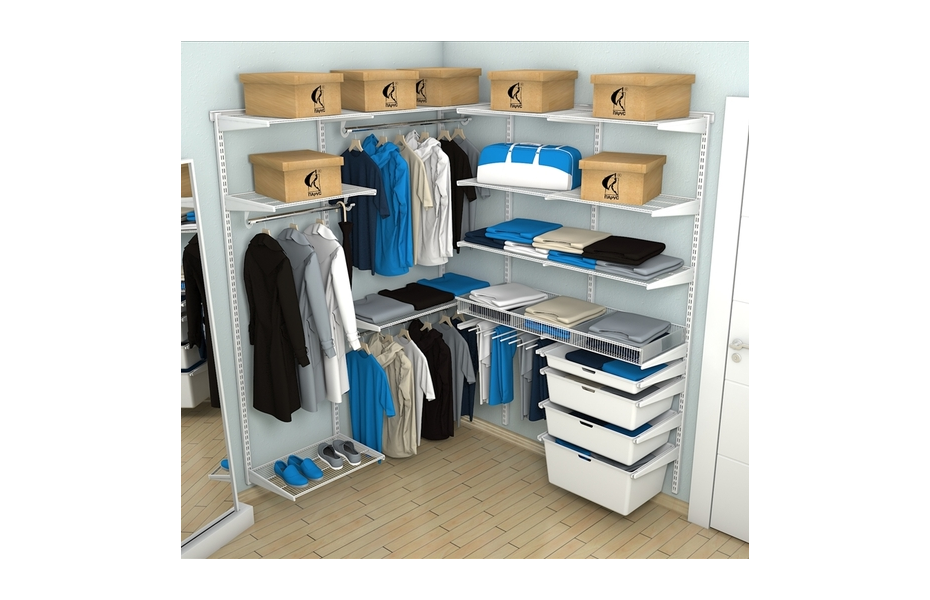 Гардеробная №14, белая.