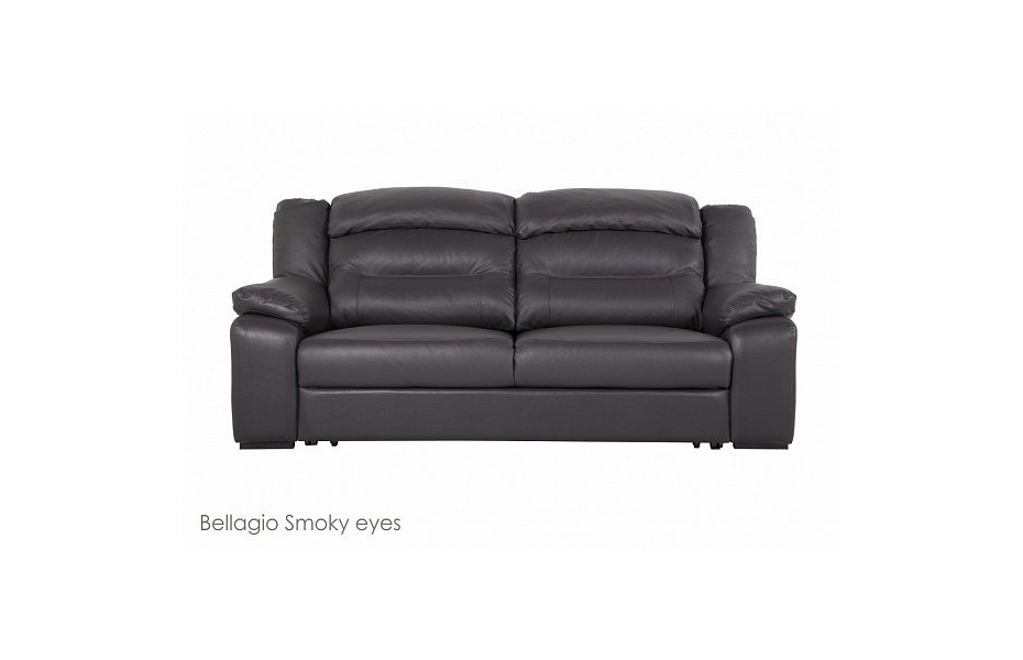 Диван Модульный Денвер 2 р , Черный, Кожа Smoky Eyes Home Collection