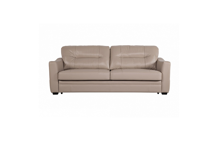 Диван Хьюстон 3 р, Серый, Кожа Bellagio Latte Home Collection