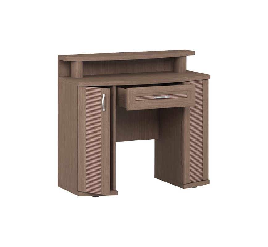 Стол туалетный Магна (орех клифтон, дымчатый)