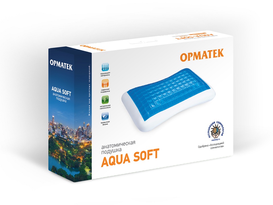 Подушка Aqua Soft Орматек
