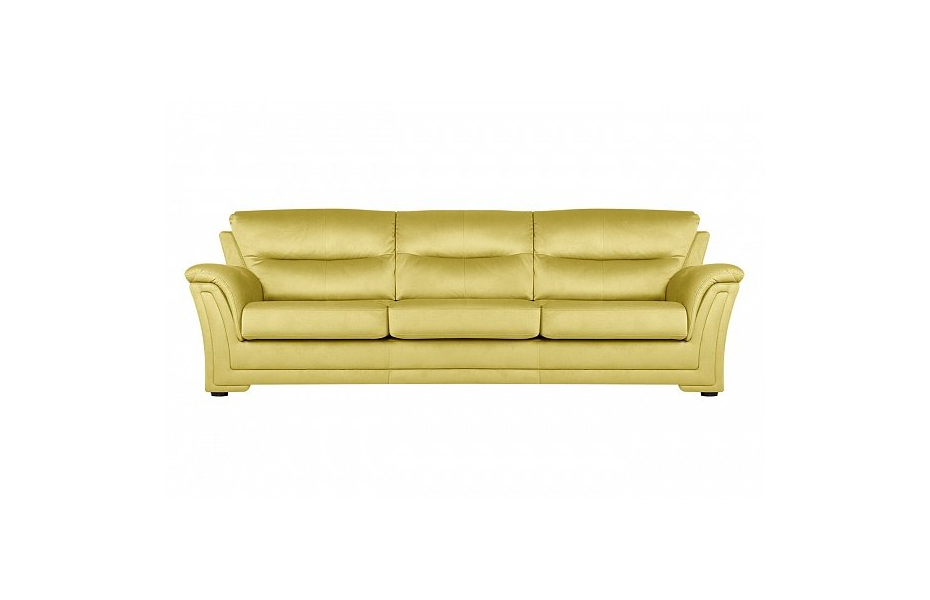 Диван Ливерпуль 4 р , Желтый, Ткань Tudor Apple Home Collection