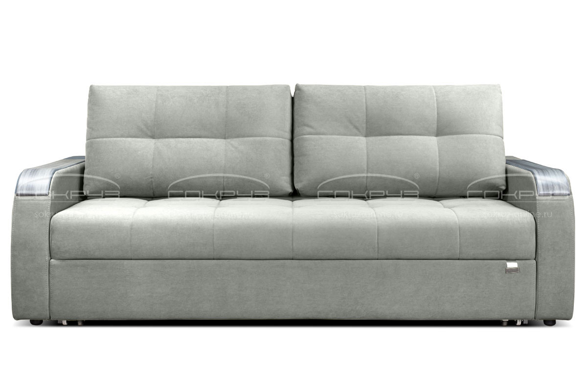 Прямой диван Нео Б, серый