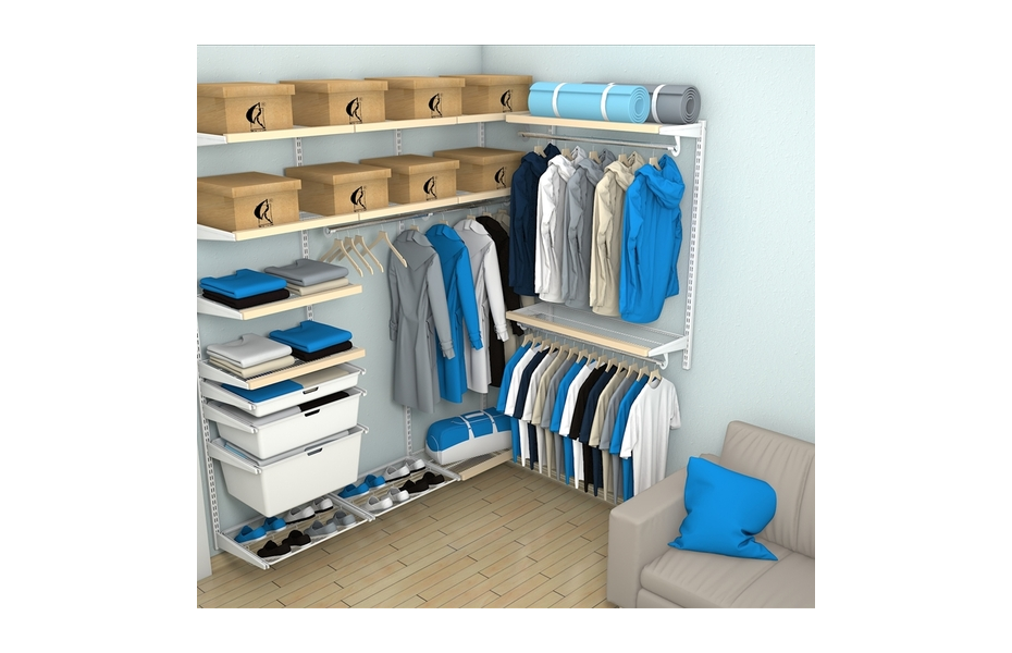 Гардеробная №21, белая.