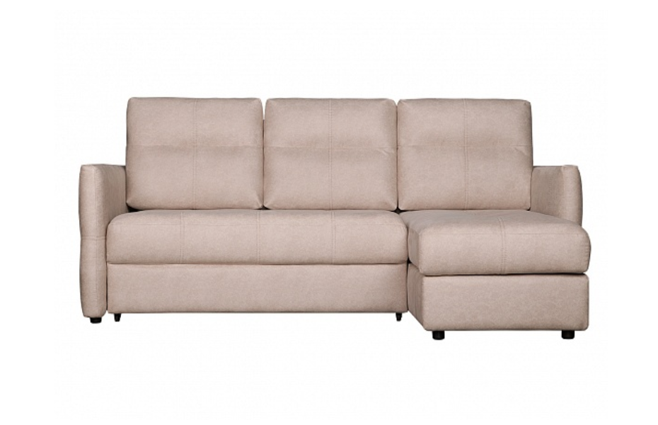 Угловой диван Дрим с канапе 225, Бежевый, Ткань Fulton Cream