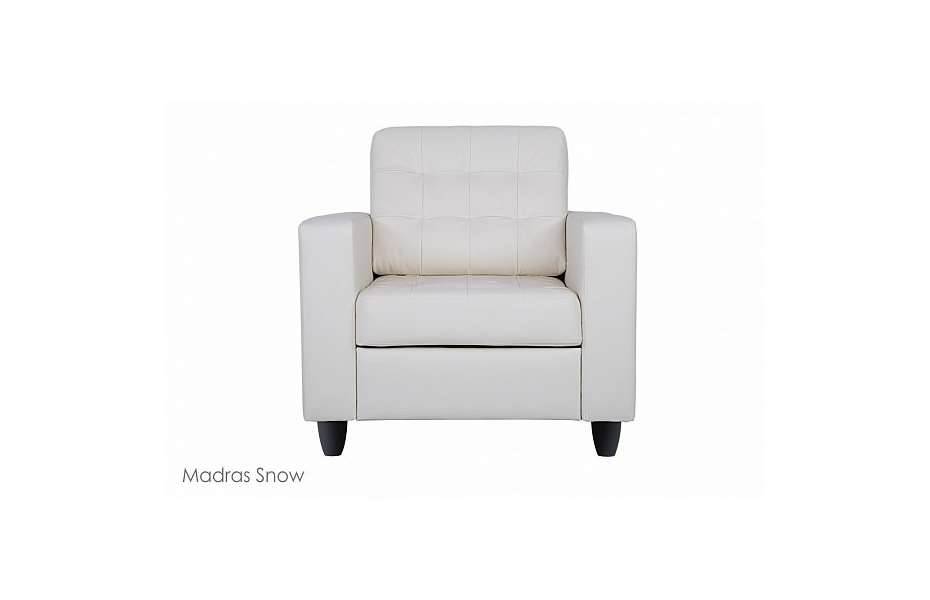 Кресло "Камелот", Кожа Madras Snow Home Collection