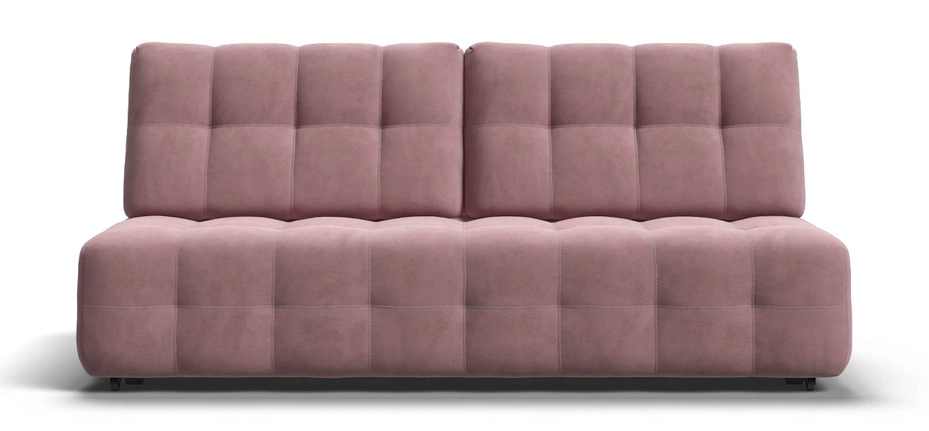 Диван Босс Мини Велюр Монолит розовый