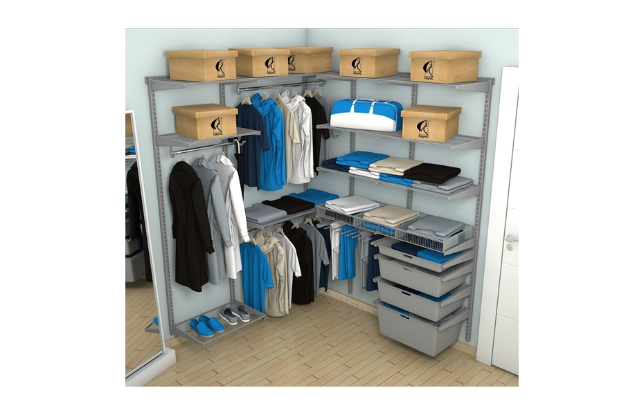 Гардеробная №14, серая.