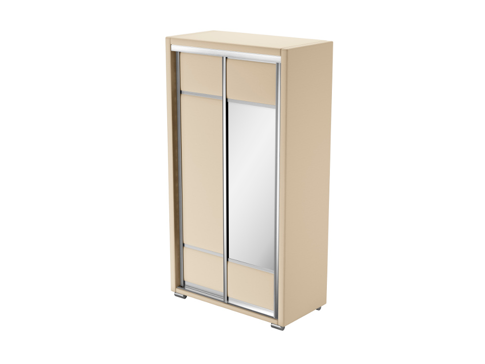 Шкаф 2х дв Orma Soft 2 (1 зеркало) Орматек