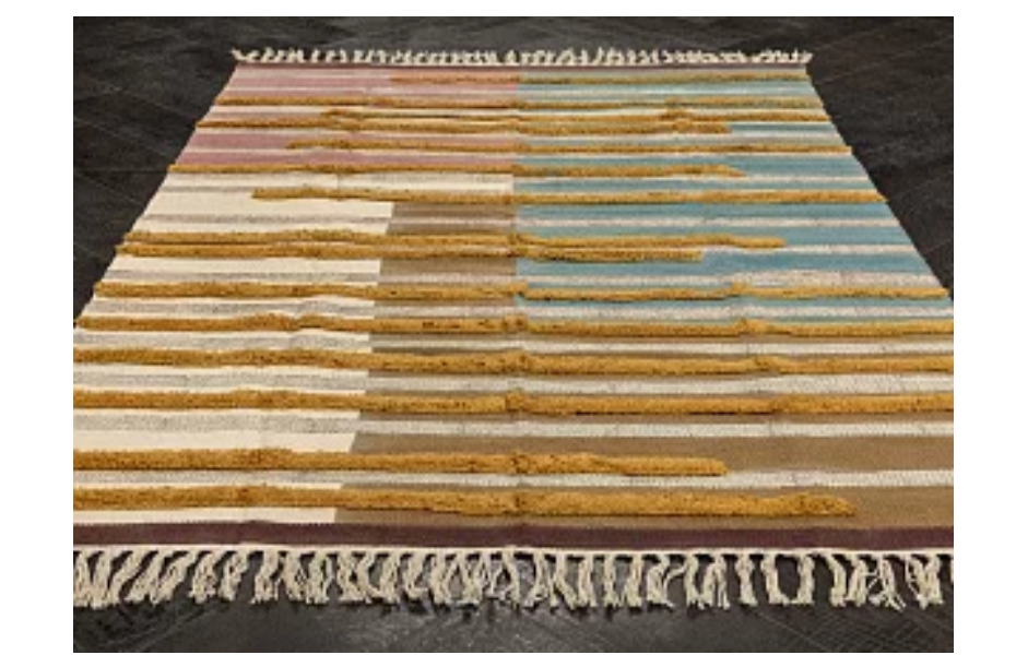 Индийский ковер из хлопка «KILIM PRINT» MLT-4 Мир ковров