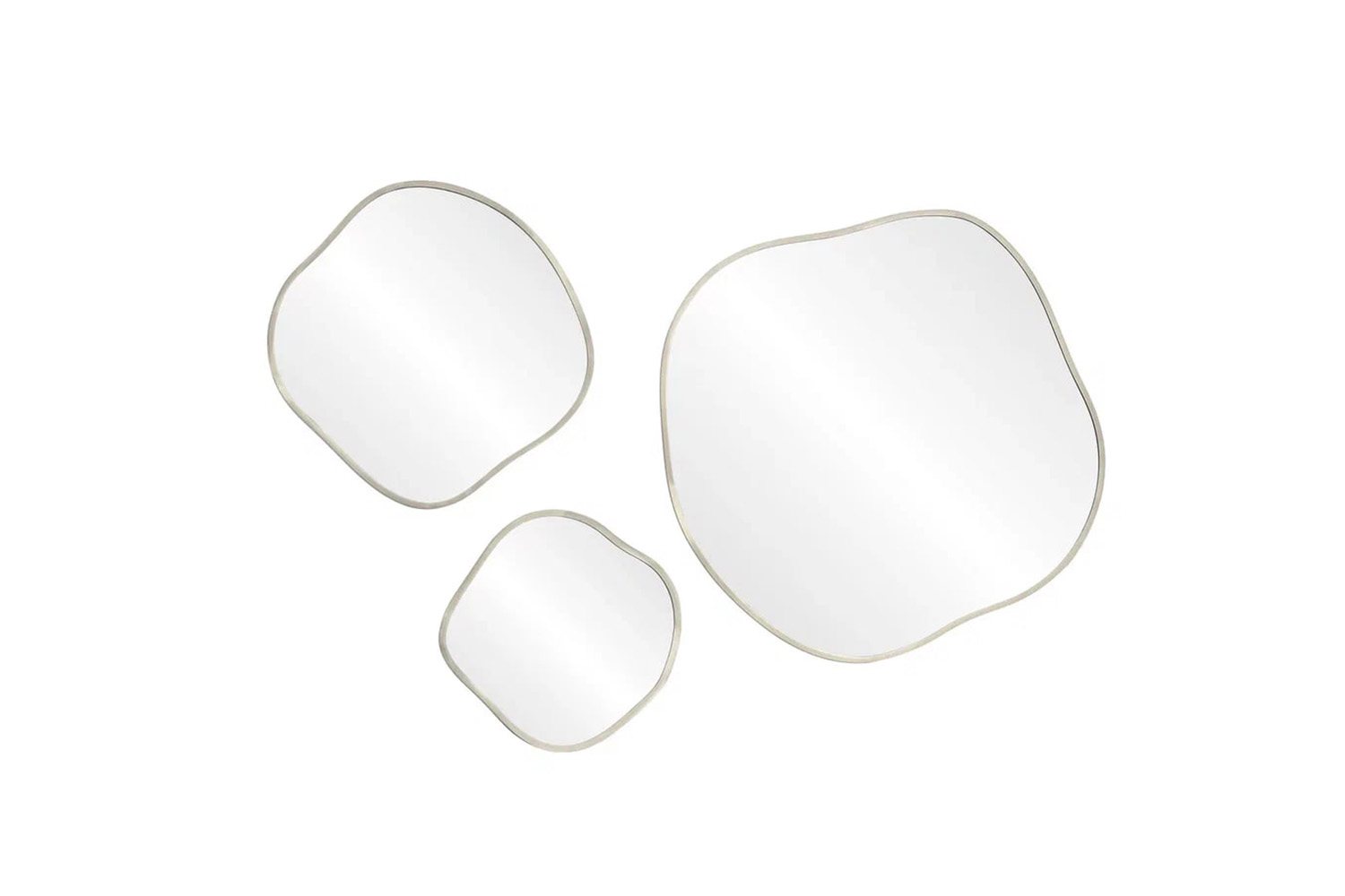 Organic Panno Silver Сет из 3-х зеркал