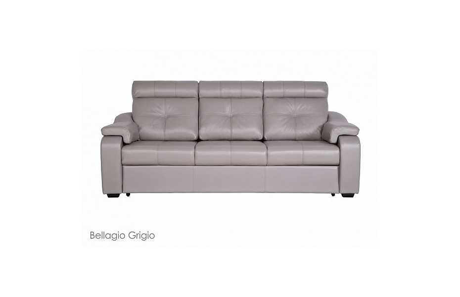 Диван Модульный Кёльн 3 р, , Кожа Bellagio Grigio