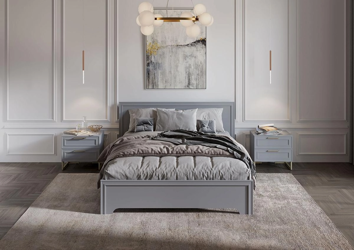 Комплект для спальни Монреаль серый Базовый