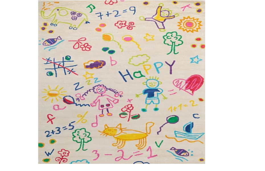 Индийский ковер из хлопка «HAPPY DAY» 5CR-02-IVR 140 x 200 см