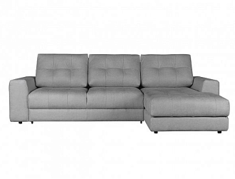 Угловой диван Модульный Брайтон с канапе, Серый, Ткань Fulton Ash Home Collection