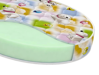 Матрас Round Baby Sweet — 76×76 см