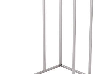 Стол придиванный Агами серый мрамор