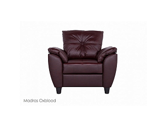 Кресло "Николь", Кожа Madras Oxblood Home Collection