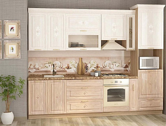 Кухонный гарнитур Шарлотта 15 (ширина 300 см)